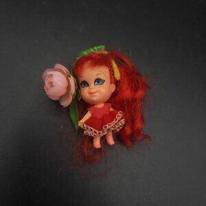 Vintage Mattel LIDDLE KIDDLES Rosebud Kologne Bottle DOLL 1967 Doll Only